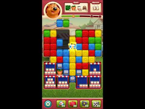 Toon Blast Level 4398 - NO BOOSTERS 🐻🐺🐱 | SKILLGAMING ✔️