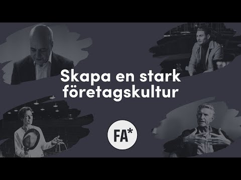 Skapa en stark företagskultur - Framgångsakademin - Trailer