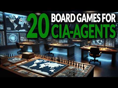 Espionage & Board Games: How CIA AGENTS Are Trained! 🕵️‍♂️💣🏛️