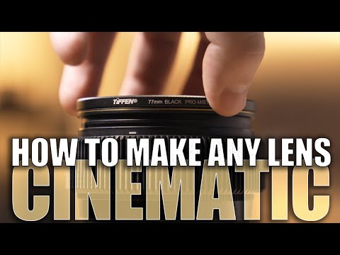 How To Make Any Lens Cinematic for under $100!  Black Pro Mist Filter