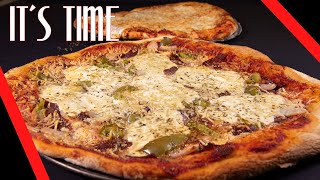 Wood Fired Cheesesteak Pizza On Your Pellet Smoker