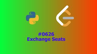 YouTube video 'No Sound Leetcode 626: Exchange Seats'