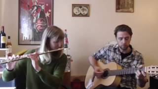 'Cheesecake' by Dexter Gordon - Flute and Guitar