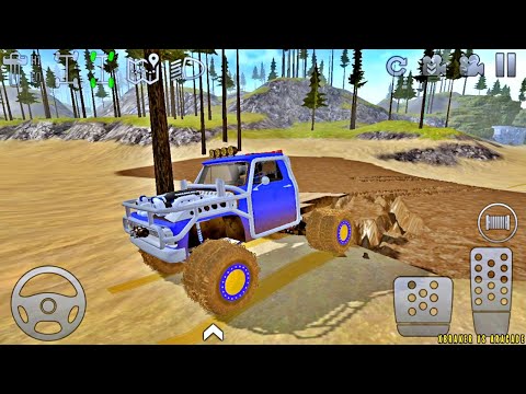 Offroad Outlaws #10 - Mosnter Pickup Truck Driving - Woodlands Map - Android Gameplay FHD