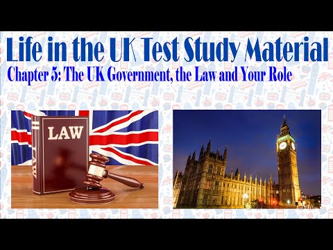 Life in the UK Test 2025 | Chapter 5: The UK Government, the Law & Your Role Explained