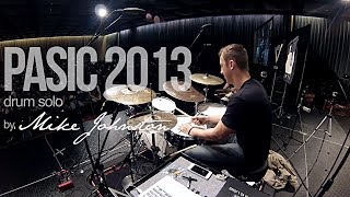 Mike Johnston 2013 PASIC Drum Solo