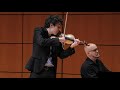 Chopin - Ballade no. 1 in G minor, arr. Ysaye for violin and piano, Itamar Zorman / Damon Denton