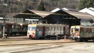 preview picture of video 'Deposito locomotive FAL di Potenza Inferiore'