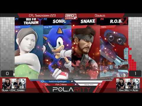 CFL Smackdown Ultimate 223 - Blank / Epic_Gabriel vs KingWill / Alois - Doubles Grands