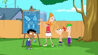 Kadr z teledysku Planos [Blueprints] (Latin America) tekst piosenki Phineas and Ferb (OST)