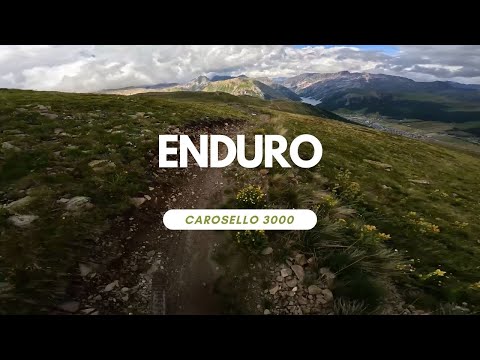 Enduro Line Bikepark Livigno Carosello 3000 Italy Full Run POV RAW