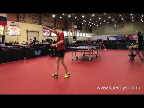 Cherkes-Katsman.1\4.Russian Junior Table Tennis Championship 2019. FHD