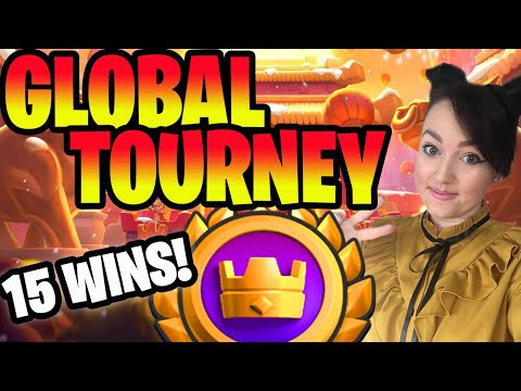 *NEW* 15 WINS TRIPLE DRAFT GLOBAL TOURNAMENT in CLASH ROYALE 2021
