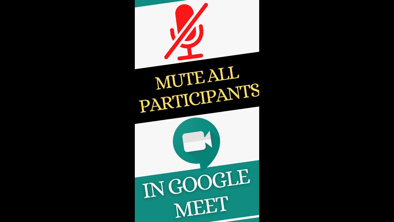 #Shorts || Mute all participants in Google Meet || How to mute all participants in Google Meet