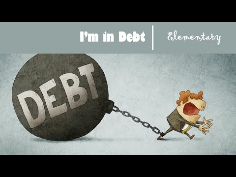 English pod (014) | I’m in Debt . (elementary ). #English_pod . (Daily life situation )