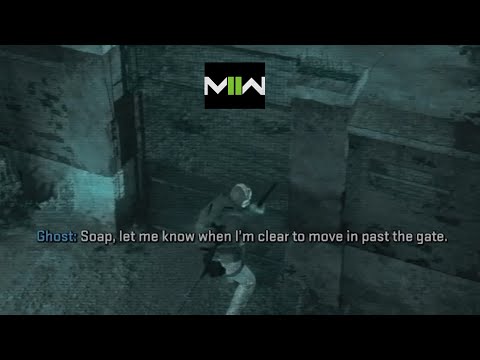 MODERN WARFARE ll USING CCTV TO GUIDE GHOST THROUGH PRISON BREAK CAMPAIGN MISSION 2022