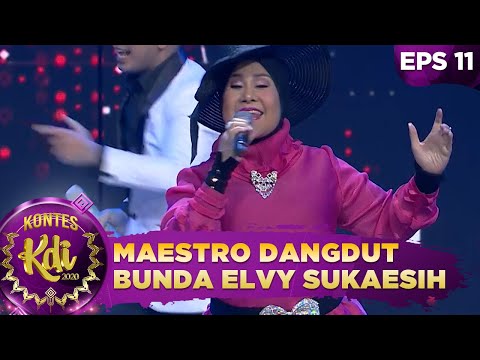 Bunda Elvy Sukaesih di Kelilingi Cowo Cowo Tampan [KERETA MALAM] -    KONTES KDI 2020