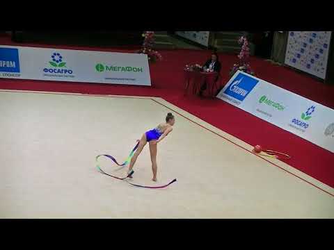 Borda Korinna (HUN)  ribbon Moscow YOG Qualification 2018