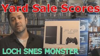 YARD SALE SCORES-VIDEO GAMES  plus 1000 Subscriber winner
