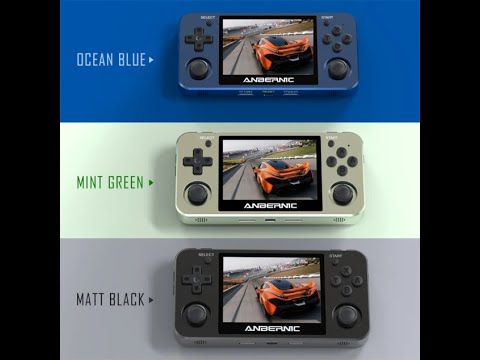 Anbernic RG-351MP Blue 2021 (unboxing)