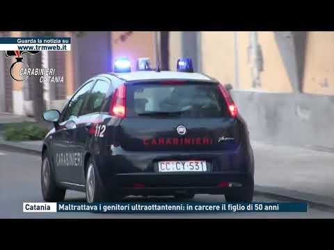 Catania, maltrattava i genitori ultraottantenni: in carcere il figlio di 50 anni