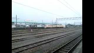 preview picture of video 'TOYAMA CHIHO railroad line 16010 type in SHIN-UOZU sta.at 3/25'2012'
