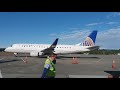 United Express KACV E-175 Departure/Take-off Arcata/Eureka, CA