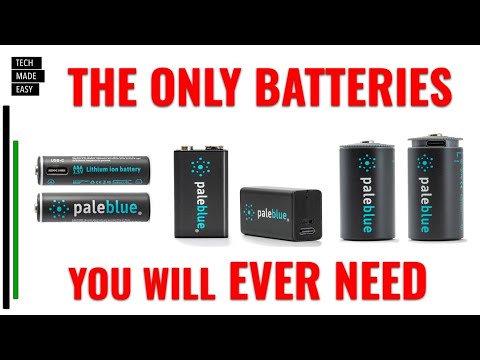 PaleBlue Lithium Rechargeable Batteries