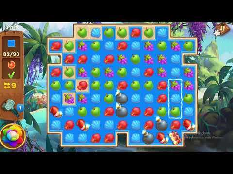 Tropical Forest Match 3 Story Level 103
