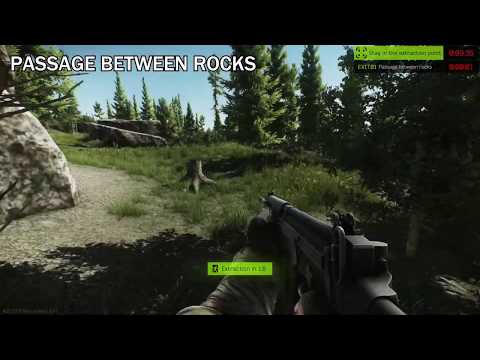 Passage Between Rocks Exit Location With Map (Customs) - Escape From Tarkov