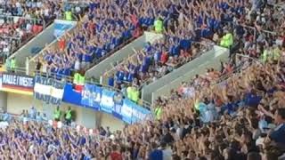 Download lagu ' The Viking clap' by Iceland fans vs Argentina mp3