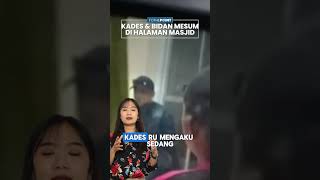 Detik-detik Warga Gerebek 'Mobil Goyang' di Halaman Masjid Riau, Kades & Bidan Diduga Berbuat Mesum
