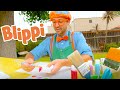 Learning Art S And Crafts With Blippi Art Videos For Kids Educational Blippi Videos