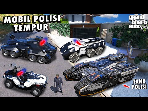 Aku Koleksi MOBIL TEMPUR POLISI TER EPIC di GTA 5
