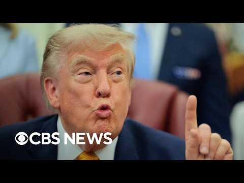 Takeaways after Trump takes questions on Iran, Reflecting Pool in Oval Office