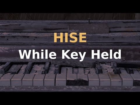 HISE While Key Held