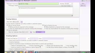 Message Center for Skyward