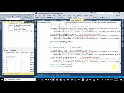 Accounting Management System Part 59 Purchase Invoice Debit and Credit Form in C C Sharp