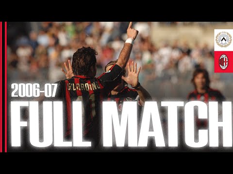 Udinese 0-3 AC Milan | Full Match 2006/07 | Kaká, Gilardino, Oilveira