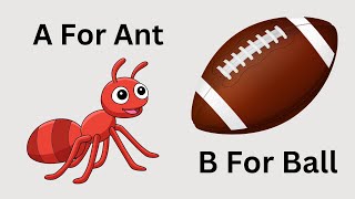 A For Apple B For Ball C For Cat - In English Nursery Rhymes - For Kids - Star Kids