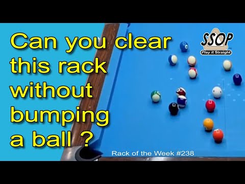Pro Level Straight Pool Lesson: Short Side - Rack of the Week 238