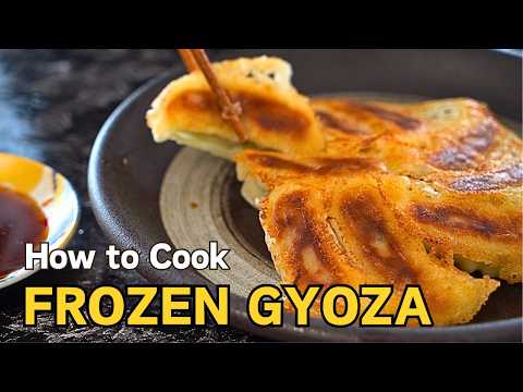 How to Cook Frozen Gyoza Perfectly in a Pan : Easily Crispy for Anyone!