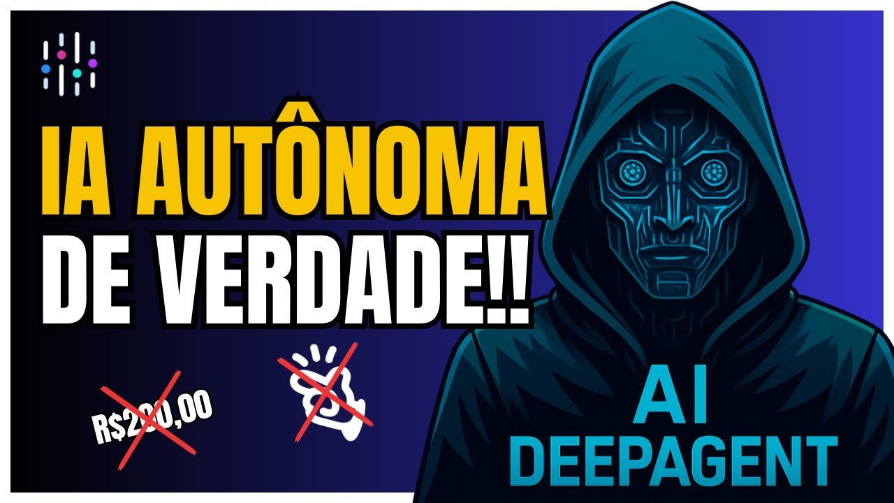 DeepAgent a IA Autônoma de Verdade! (e muito barata)