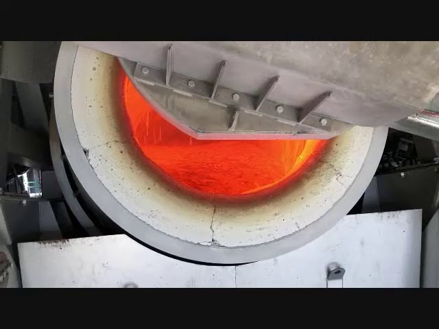 Pour of arsenic glass