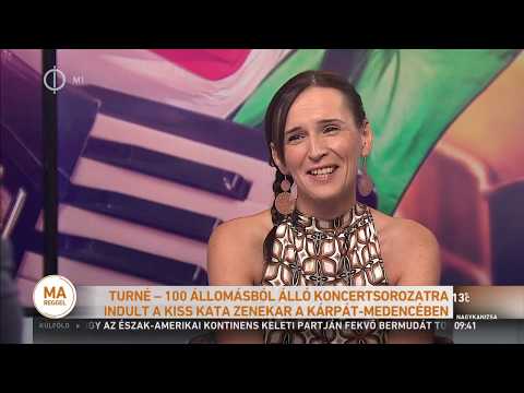 Kiss Kata Zenekar :Magyarból Jeles -100 év 100 koncert (M1 Ma reggel)