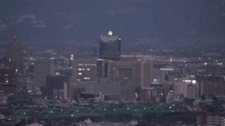 preview picture of video '夕暮れの富山駅北 Toyama City in the twilight, Japan.'