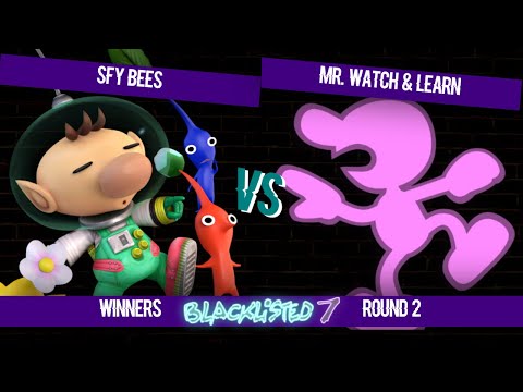 Blacklisted 7 WR2 - sfy bees (Olimar) vs Mr. Watch & Learn (Mr. Game & Watch)