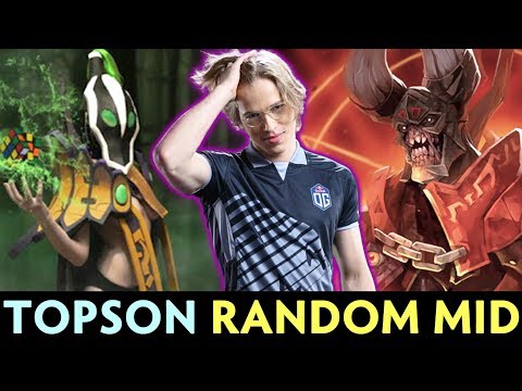 Topson DESTROYING SEA server with RANDOM MID PICKS