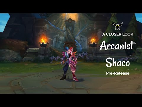 Arcanist Shaco Epic Skin (Pre-Release)