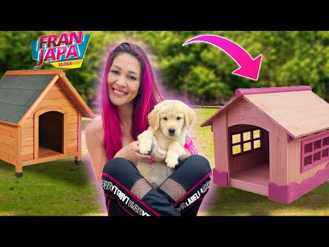 A PRIMEIRA CASA DA MINHA CACHORRINHA ! - Fran Japa